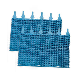 Zodiac - set di 2 spazzole a lama blu per robot indaco - w1585a