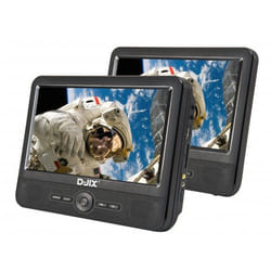 D-Jix PVS 706-50SM lettore DVD/Blu-Ray portatile Lettore DVD portatile Montabile a parete 17,8 cm (7") 800 x 480 Pixel Nero