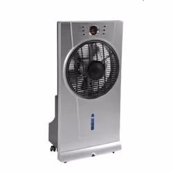 KitchenChef WCF-03R, Ventilatore domestico con pale, Argento, Pavimento, Pulsanti, Manopola, 2,5 L, LCD
