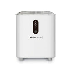 KitchenChef ICE-8W macchina per cubetti di ghiaccio Macchina per la produzione di cubetti di ghiaccio integrata/indipendente 12 kg/24h 120 W Bianco
