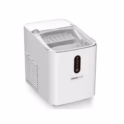KitchenChef ICE-8W macchina per cubetti di ghiaccio Macchina per la produzione di cubetti di ghiaccio integrata/indipendente 12 kg/24h 120 W Bianco