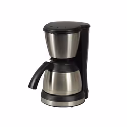 KitchenChef KSMD250B, Macchina da caffè con filtro, 1,2 L, 800 W, Nero, Acciaio inox