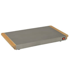 KitchenChef KCPA2SD piano cottura teppanyaki 800 W Da tavolo Acciaio inox