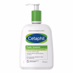 Cetaphil è un fluido idratante per il corpo e lascia la pelle morbida e fresca. Flacone da 470ml.