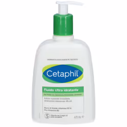 Cetaphil Fluido Ultra è un fluido idratante per il corpo e per la pelle. Flacone da 470ml. 