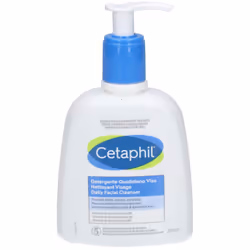 Cetaphil Detergente Quotidiano Viso per pelli miste, grasse e sensibili pulisce delicatamente il viso da sebo, impurità e mak ...