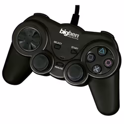 Bigben Interactive Analog Controller, Gamepad, Playstation 2, Cablato, 362 g, 90 mm, 160 mm