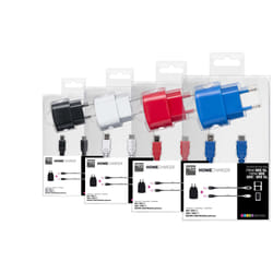 Bigben Interactive 3DSIXLADAPT Caricabatterie per dispositivi mobili Comandi di gaming, Console portatile Nero, Blu, Rosa, Bianco AC, USB Interno