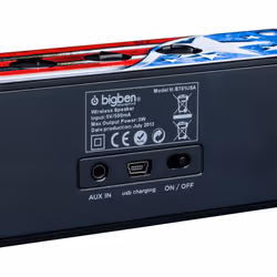 Bigben Interactive BT01USA altoparlante portatile e per feste Altoparlante portatile mono Nero, Blu, Rosso, Bianco 3 W - Vista aggiuntiva 4