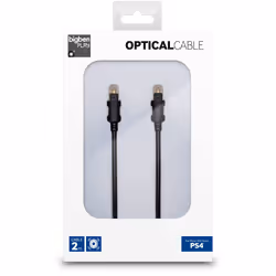 Bigben Interactive PS4OPTICCABLE cavo audio 2 m Toslink Nero - Vista aggiuntiva 3