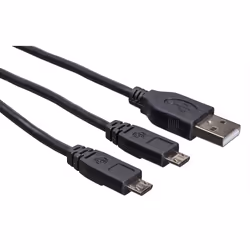 Bigben Interactive Dual USB Cable Cavo