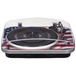 Bigben Interactive TD120USA piatto audio Nero, Blu, Rosso, Bianco