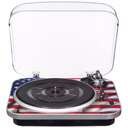 Bigben Interactive TD120USA piatto audio Nero, Blu, Rosso, Bianco - Vista aggiuntiva 2