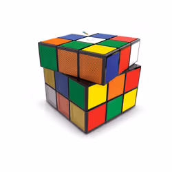 Bigben Interactive BT10RUBIKS, 1.0 canali, 3 W, Con cavo e senza cavo, 10 m, Altoparlante portatile mono, Multicolore