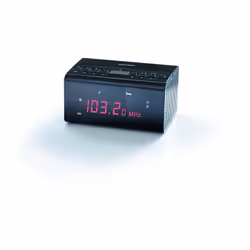 Thomson CR50 radio Orologio Nero