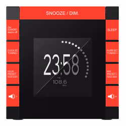 Bigben Interactive RR70PROCKWOOD radio Orologio Digitale Nero, Marrone, Rosso - Vista aggiuntiva 4