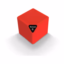 Bigben Interactive BT14R, 9 W, Con cavo e senza cavo, 10 m, Rosso, Cubo, Digitale