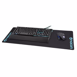 NACON PCMM-400 tappetino per mouse Tappetino per mouse per gioco da computer Nero - Vista aggiuntiva 5