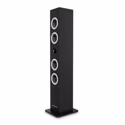 Thomson DS120CD, Sistema home audio a torre, Nero, Superiore, 60 W, 2-vie, 4 Ω