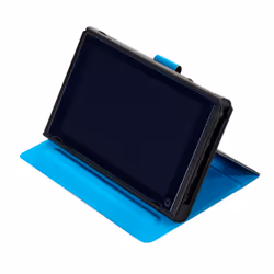 Bigben Interactive SWITCHFLIPNPLAY, Custodia flip a libro, Nintendo, Nero, Blu, Nintendo Switch, Scratch resistant, 150 mm