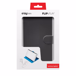 Bigben Interactive SWITCHFLIPNPLAY custodia per console portatile Custodia flip a libro Nintendo Nero, Blu