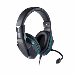 NACON PCGH-110 cuffia e auricolare Cablato A Padiglione Gaming Nero, Turchese - Vista aggiuntiva 4