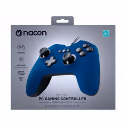 NACON PCGC-100BLUE periferica di gioco Blu USB Gamepad Analogico PC - Vista aggiuntiva 5