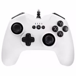 NACON PCGC-100WHITE, Gamepad, PC, Pulsante Indietro, D-pad, Pulsante Modalità, Pulsante Avvio, Analogico/Digitale, Cablato, U ...