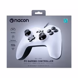 NACON PCGC-100WHITE periferica di gioco Bianco USB Gamepad Analogico/Digitale PC - Vista aggiuntiva 5
