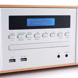Thomson MIC201IBT set audio da casa Microsistema audio per la casa 50 W Bianco - Vista aggiuntiva 4