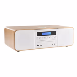 Thomson MIC201IDABBT set audio da casa Microsistema audio per la casa 60 W Bianco, Legno - Vista aggiuntiva 4
