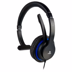 Bigben Interactive PS4OFCOMMUNICATOR cuffia e auricolare Con cavo e senza cavo A Padiglione Gaming Nero, Blu - Vista aggiuntiva 3