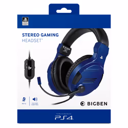 Bigben Interactive PS4OFHEADSETV3G Auricolare Cablato A Padiglione Gaming Blu - Vista aggiuntiva 5