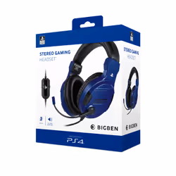Bigben Interactive PS4OFHEADSETV3G Auricolare Cablato A Padiglione Gaming Blu - Vista aggiuntiva 6