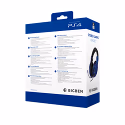 Bigben Interactive PS4OFHEADSETV3G Auricolare Cablato A Padiglione Gaming Blu - Vista aggiuntiva 7