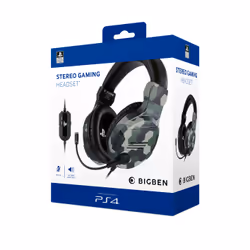 Bigben Interactive PS4OFHEADSETV3G cuffia e auricolare Cablato A Padiglione Gaming Mimetico - Vista aggiuntiva 6