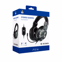 Bigben Interactive PS4OFHEADSETV3G cuffia e auricolare Cablato A Padiglione Gaming Mimetico - Vista aggiuntiva 7