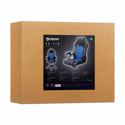 NACON PCCH-310 Sedia per gaming universale Seduta imbottita Nero, Blu - Vista aggiuntiva 8