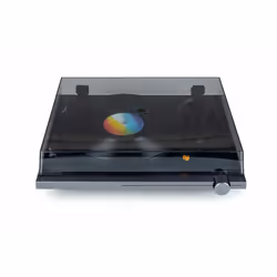 Thomson TT700 Giradischi con trasmissione a cinghia Nero, Trasparente Automatico - Vista aggiuntiva 6
