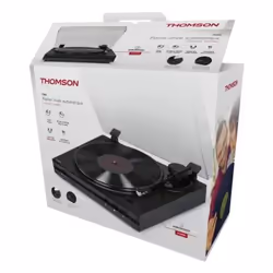 Thomson TT350 Giradischi con trasmissione a cinghia Nero Manuale - Vista aggiuntiva 3