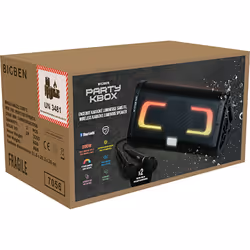 PARTY Light & Sound PARTYBTIPKBOX altoparlante portatile e per feste Nero - Vista aggiuntiva 4