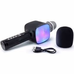 PARTY Light & Sound PARTYBTMIC2BK altoparlante portatile e per feste Nero - Vista aggiuntiva 4