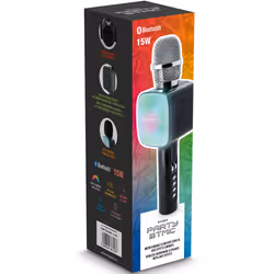 PARTY Light & Sound PARTYBTMIC2BK altoparlante portatile e per feste Nero - Vista aggiuntiva 5