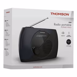 Thomson RT350 radio Portatile Analogico Nero - Vista aggiuntiva 4