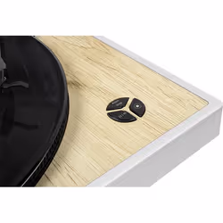Thomson TT300 Giradischi con trasmissione a cinghia Bianco, Legno - Vista aggiuntiva 4