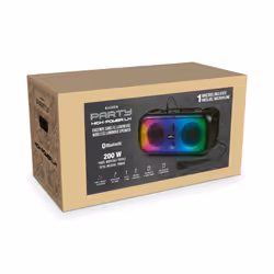 Bigben Interactive PARTYBTHPLH altoparlante portatile e per feste Altoparlante portatile stereo Nero 200 W - Vista aggiuntiva 4