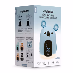 Bigben Interactive RKIDSKOALA sveglia Sveglia digitale Grigio - Vista aggiuntiva 4