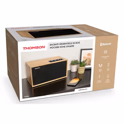 Thomson WS502 set audio da casa Microsistema audio per la casa Nero, Legno - Vista aggiuntiva 7