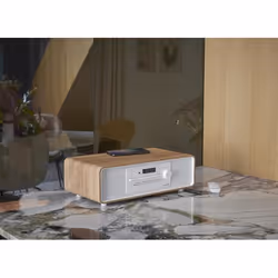 Thomson MIC301IBT set audio da casa Microsistema audio per la casa 10 W Bianco, Legno - Vista aggiuntiva 7
