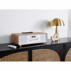 Thomson MIC301IBT set audio da casa Microsistema audio per la casa 10 W Bianco, Legno - Vista aggiuntiva 8